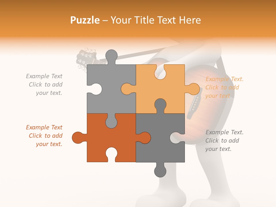 White Men Illustration PowerPoint Template