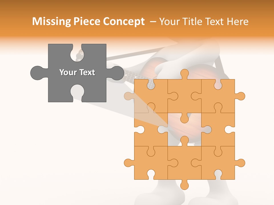 White Men Illustration PowerPoint Template