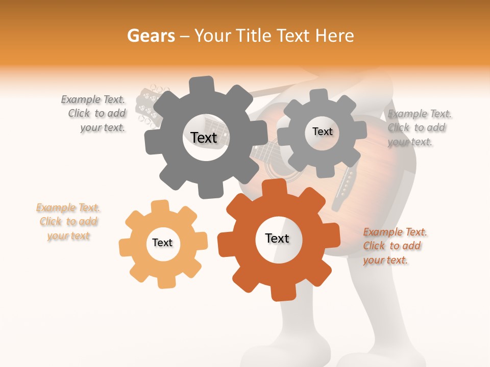 White Men Illustration PowerPoint Template