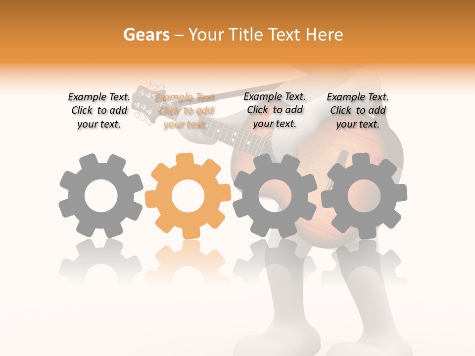 White Men Illustration PowerPoint Template