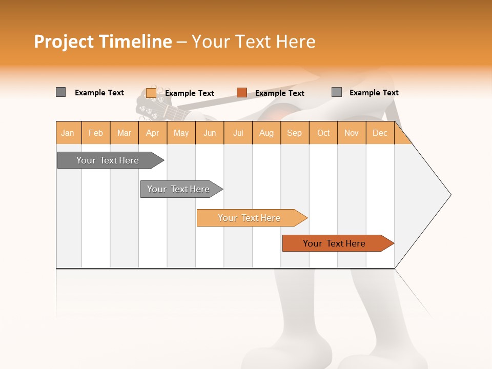 White Men Illustration PowerPoint Template