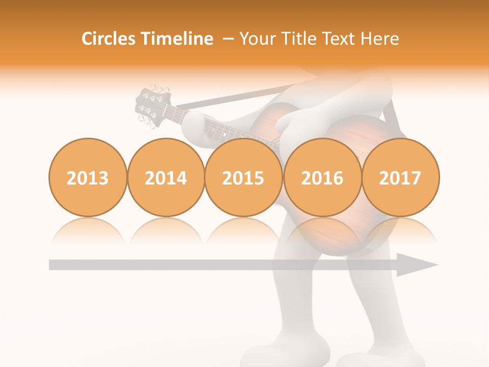 White Men Illustration PowerPoint Template