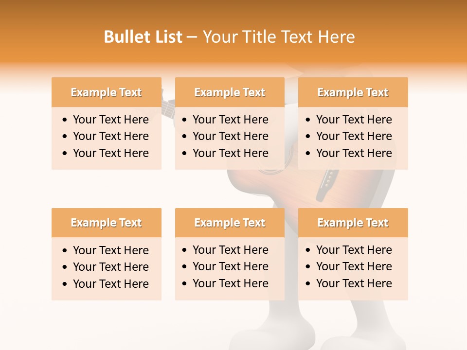 White Men Illustration PowerPoint Template