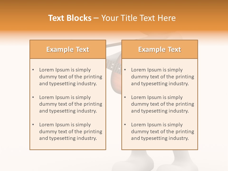 White Men Illustration PowerPoint Template