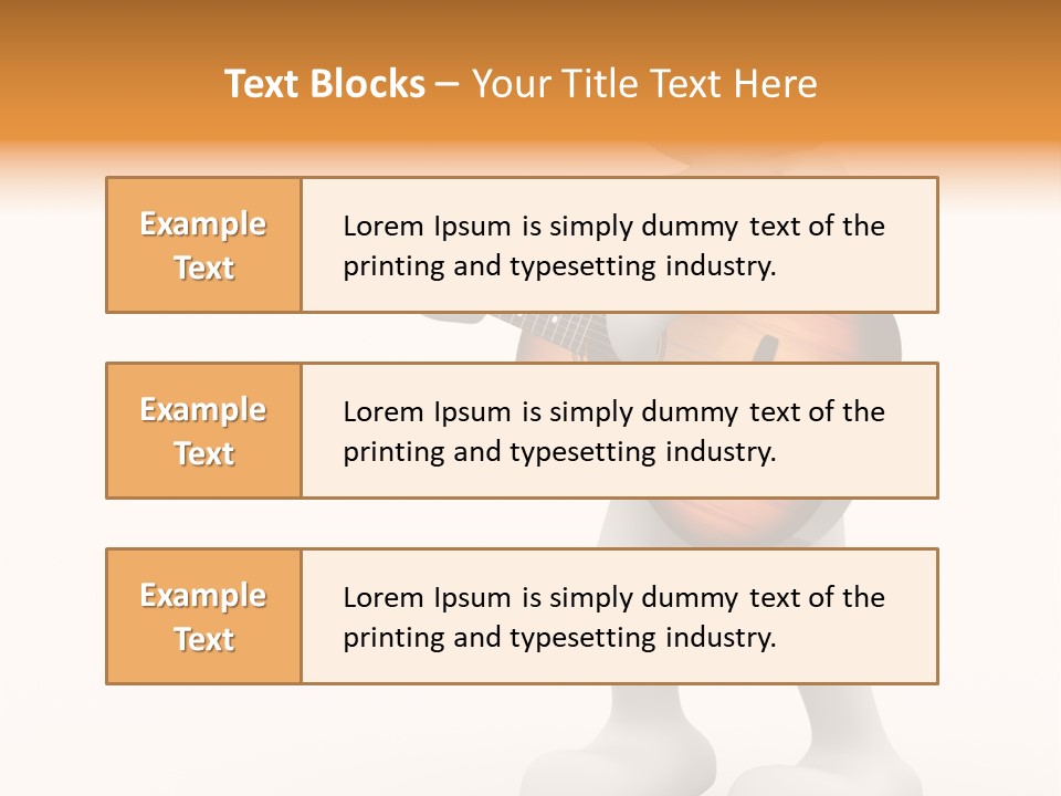White Men Illustration PowerPoint Template