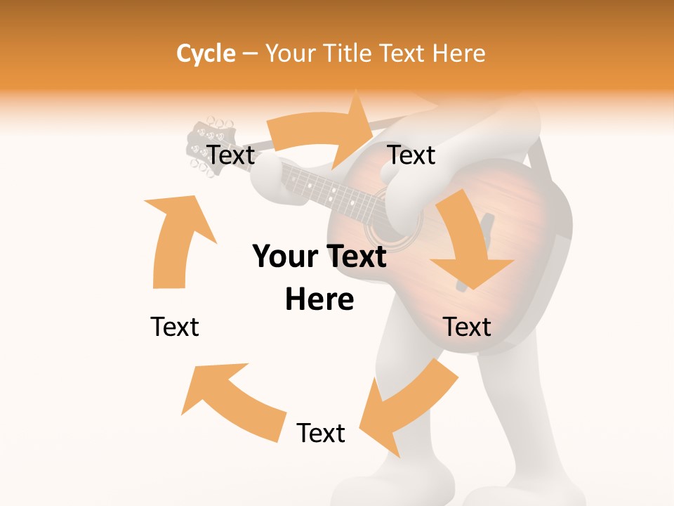 White Men Illustration PowerPoint Template