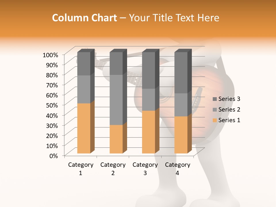 White Men Illustration PowerPoint Template