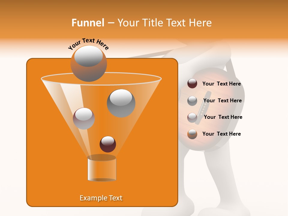 White Men Illustration PowerPoint Template