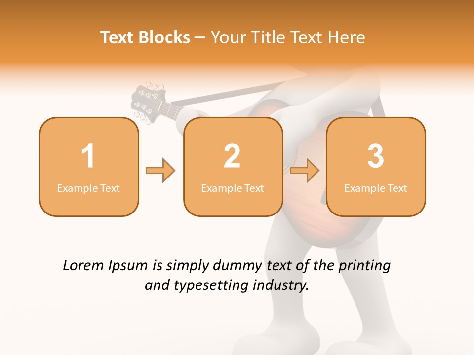 White Men Illustration PowerPoint Template