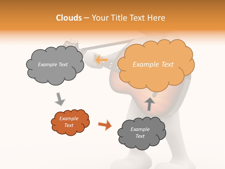 White Men Illustration PowerPoint Template