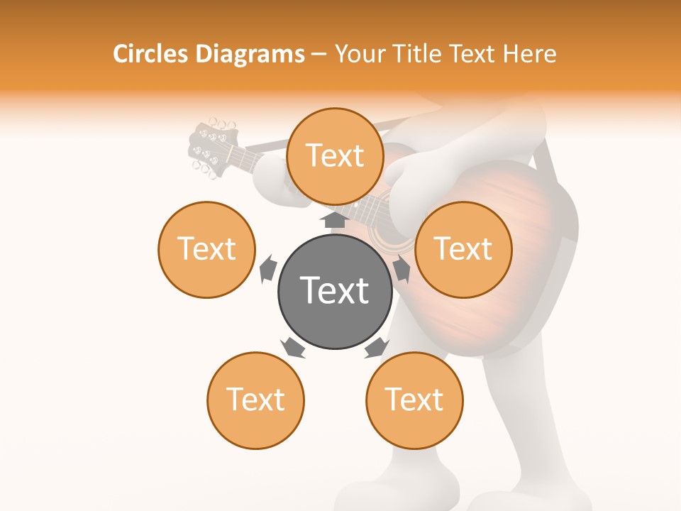 White Men Illustration PowerPoint Template