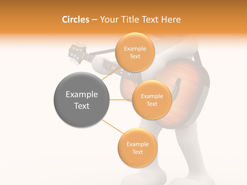 White Men Illustration PowerPoint Template