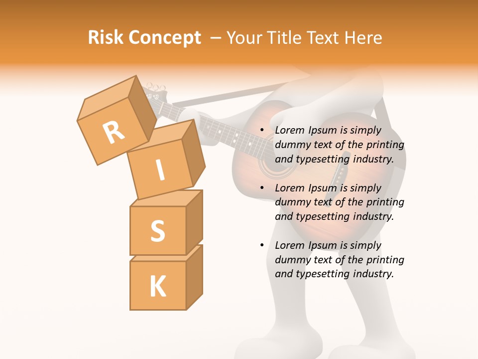 White Men Illustration PowerPoint Template