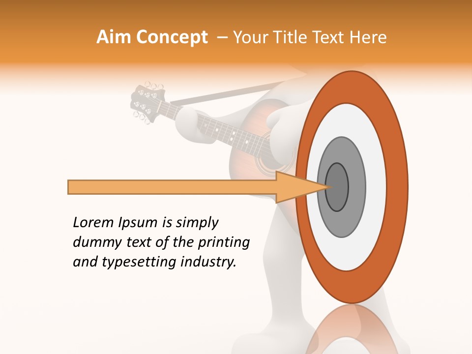 White Men Illustration PowerPoint Template