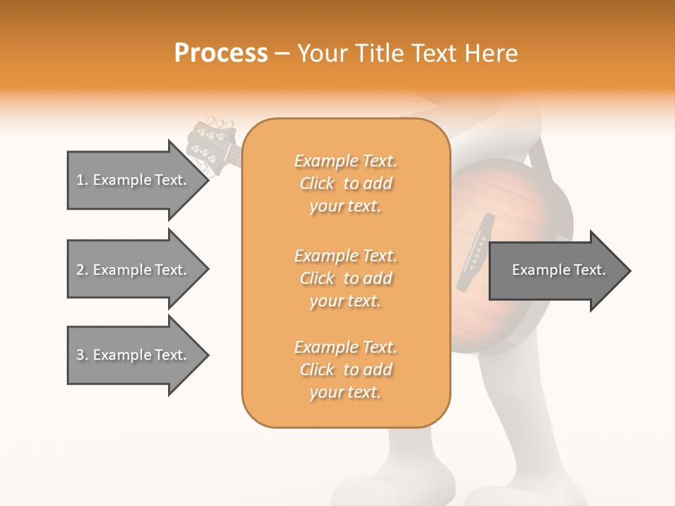 White Men Illustration PowerPoint Template
