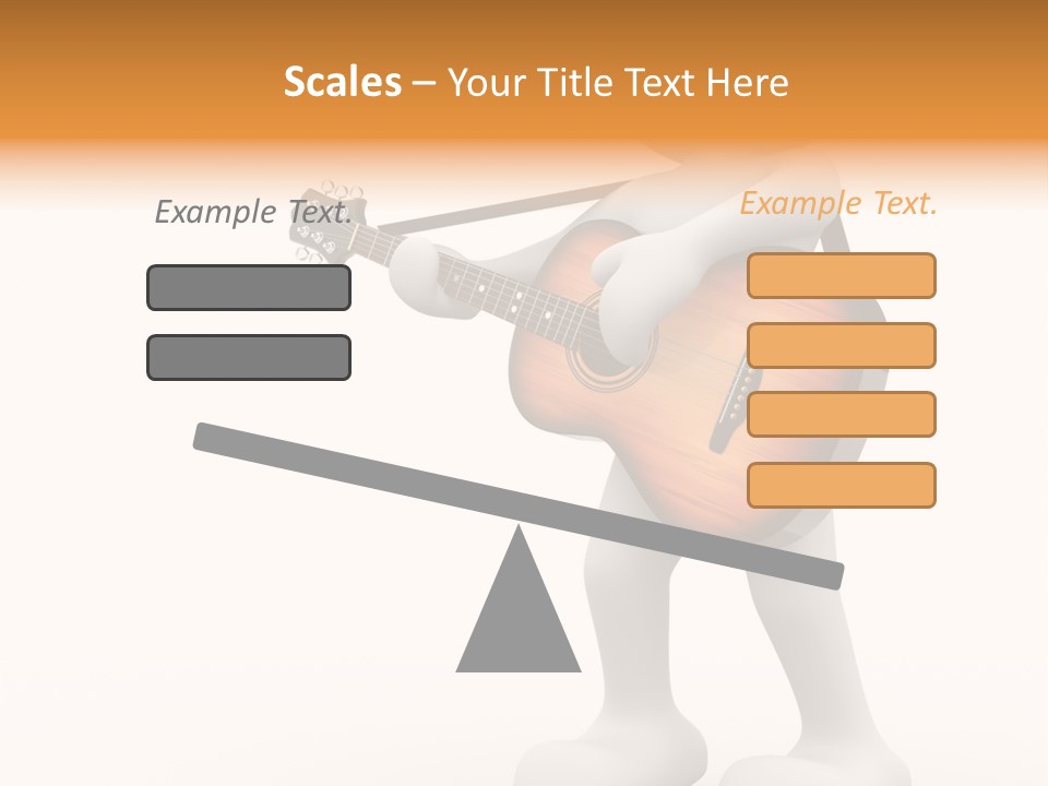 White Men Illustration PowerPoint Template