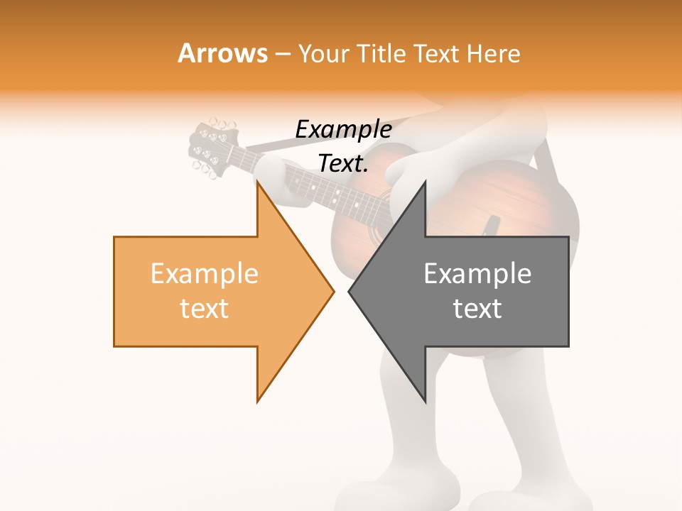 White Men Illustration PowerPoint Template