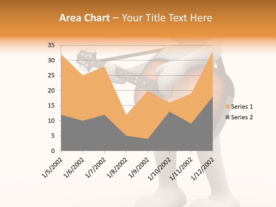 White Men Illustration PowerPoint Template