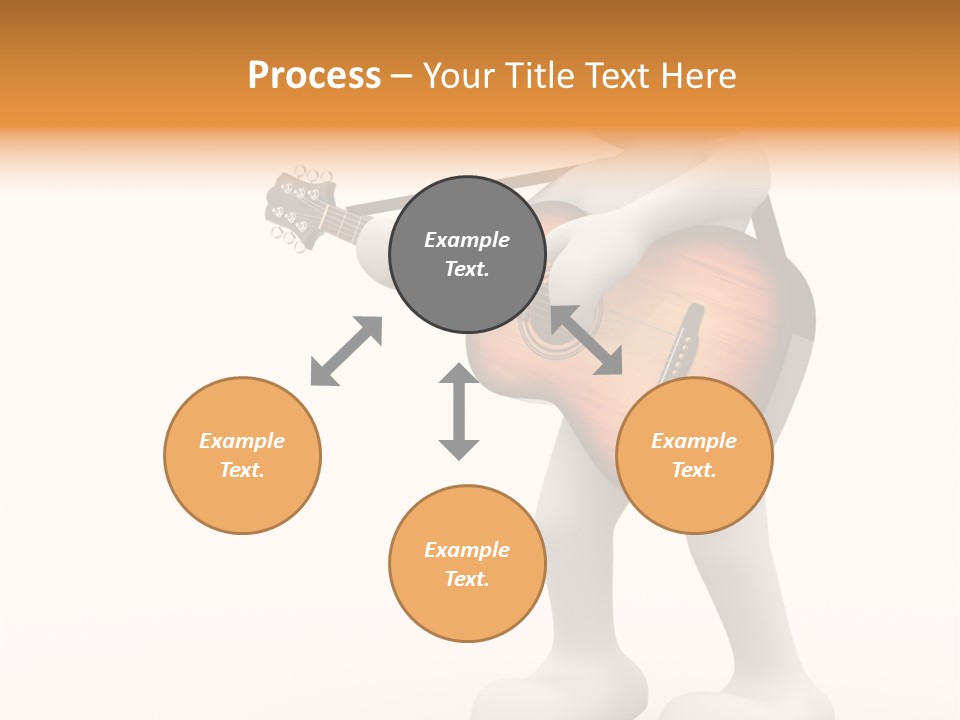 White Men Illustration PowerPoint Template