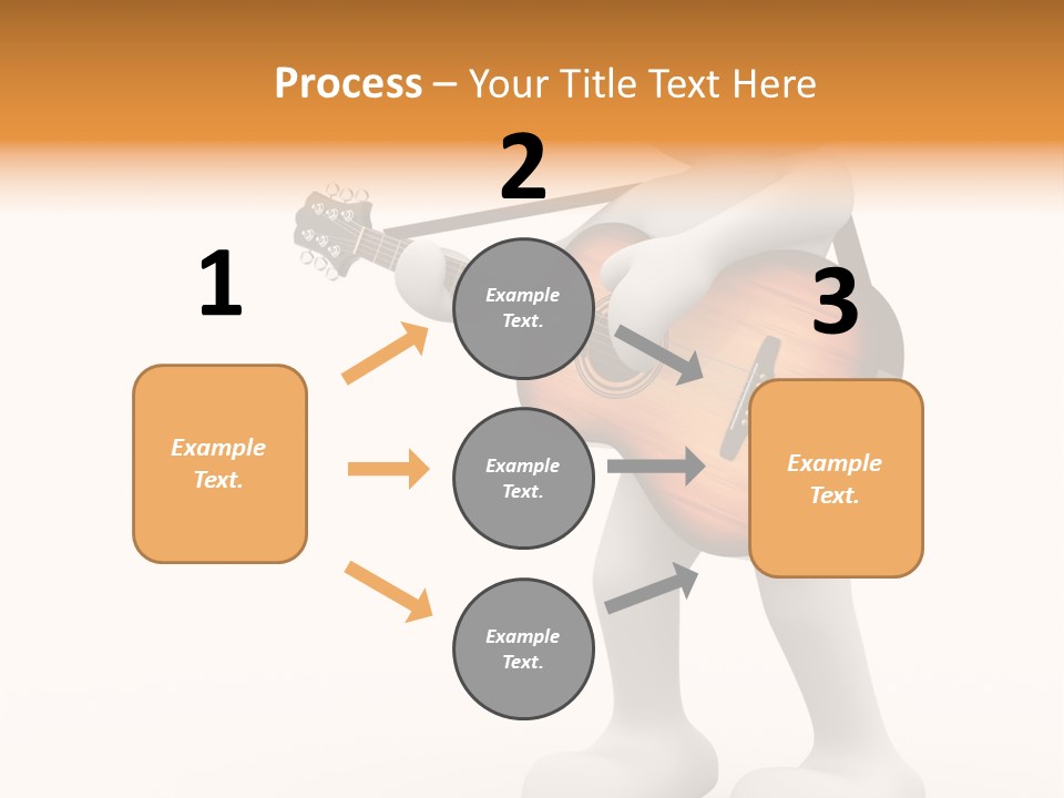 White Men Illustration PowerPoint Template