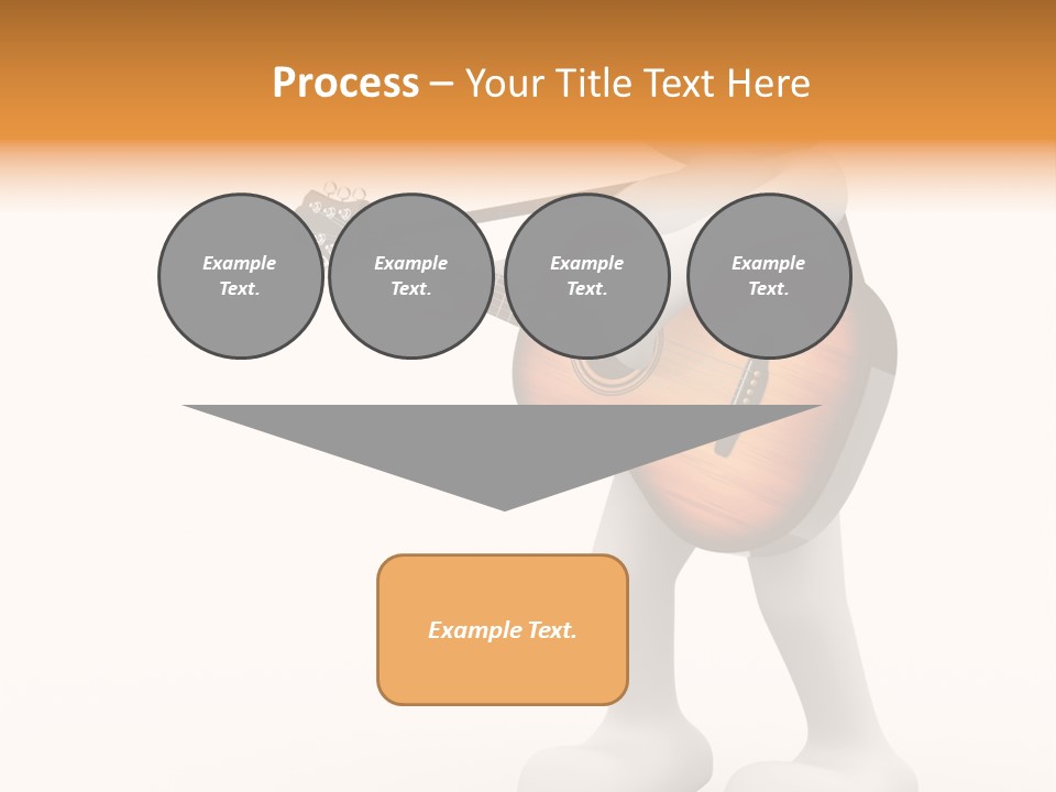 White Men Illustration PowerPoint Template