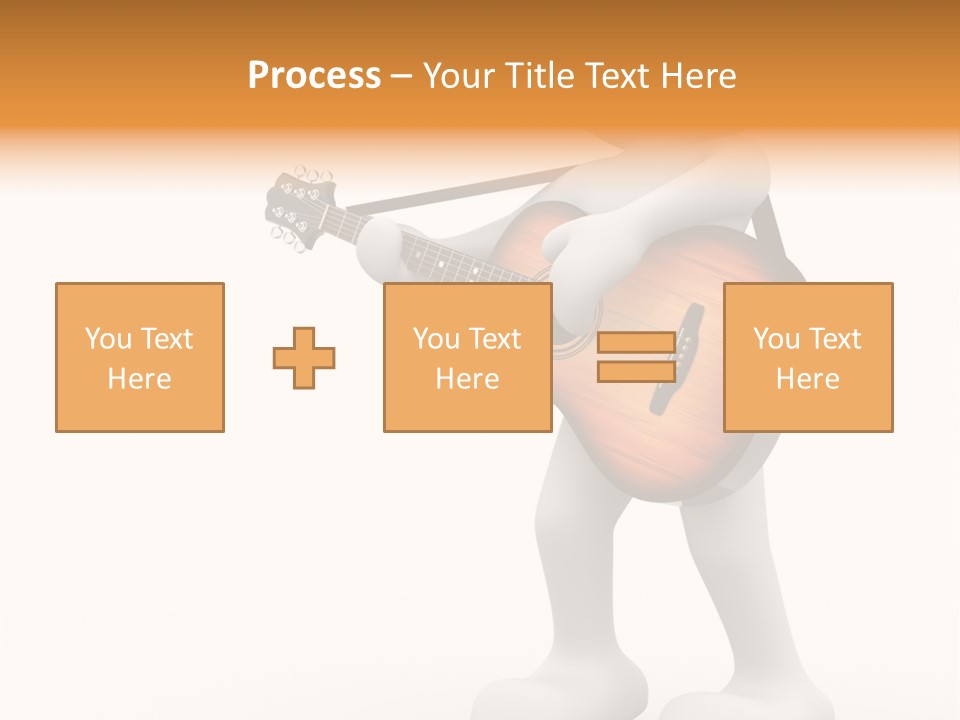 White Men Illustration PowerPoint Template