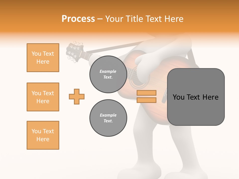 White Men Illustration PowerPoint Template