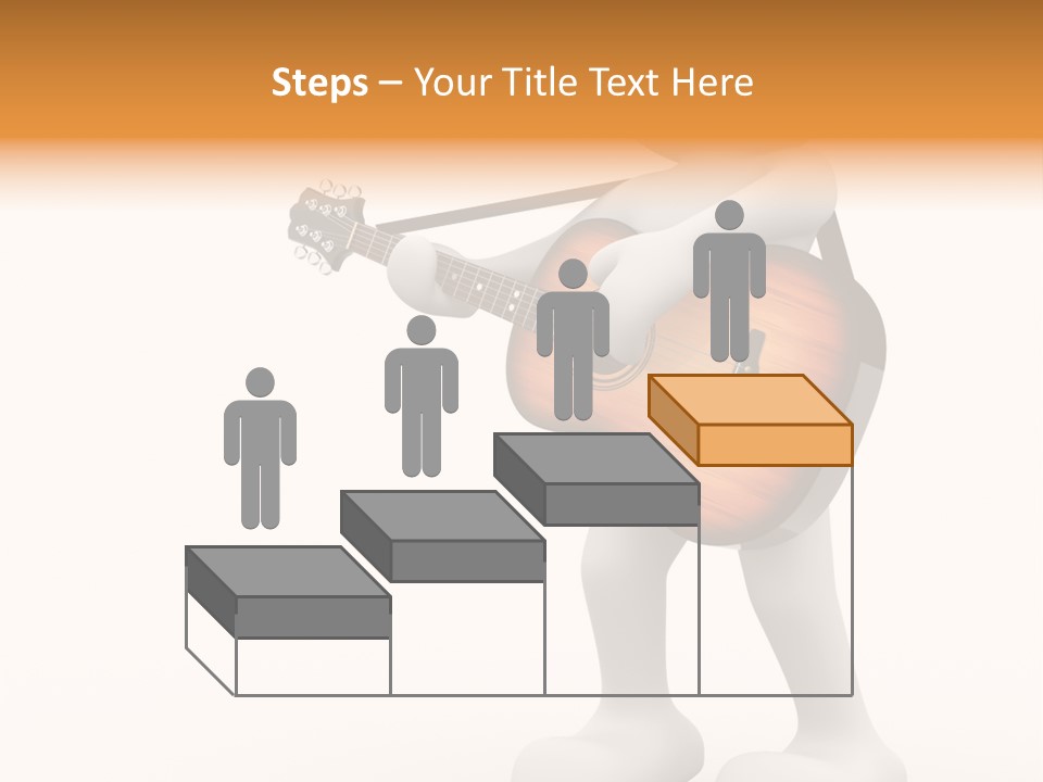 White Men Illustration PowerPoint Template