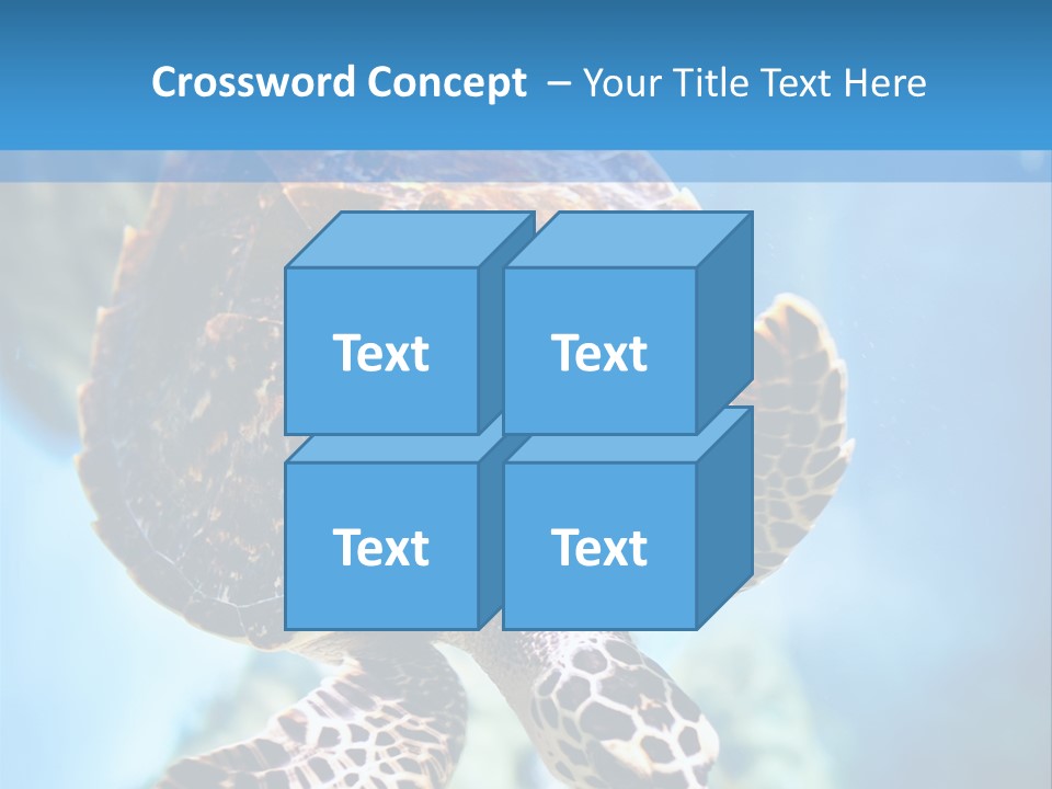 Blue Environment Ecosystem PowerPoint Template