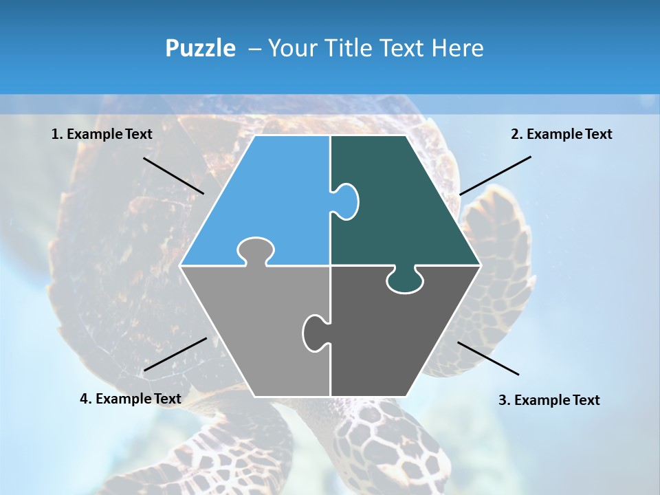 Blue Environment Ecosystem PowerPoint Template