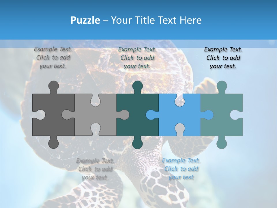 Blue Environment Ecosystem PowerPoint Template