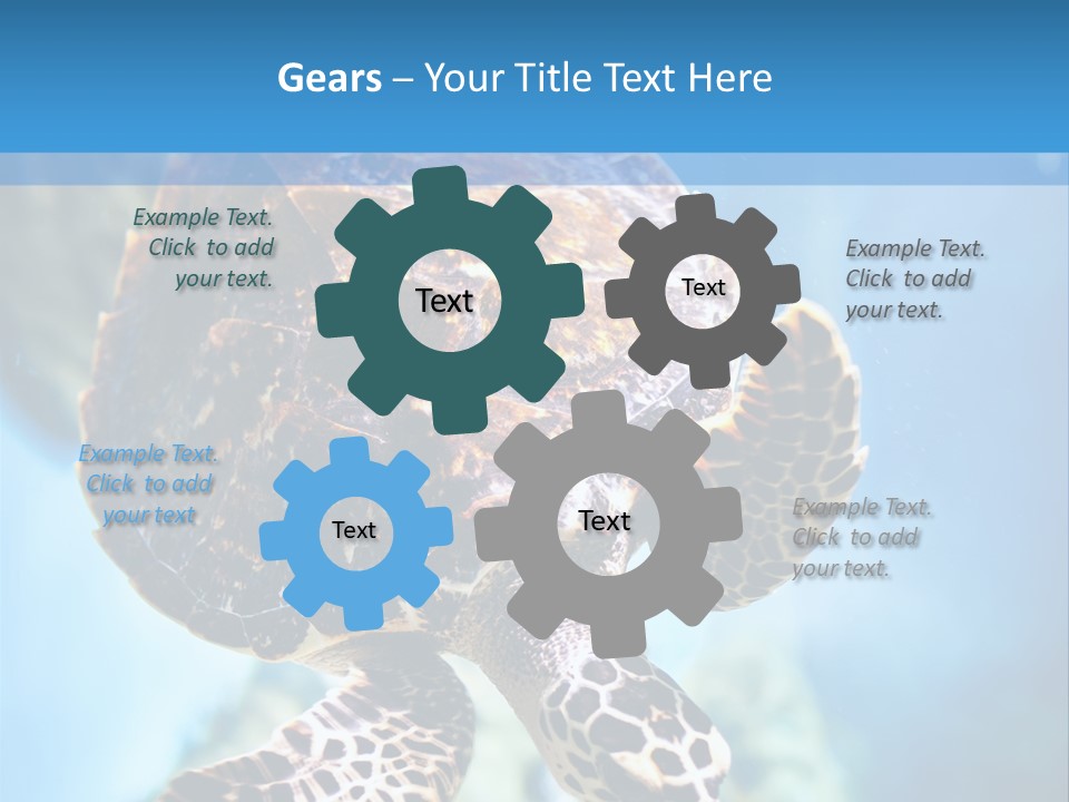 Blue Environment Ecosystem PowerPoint Template