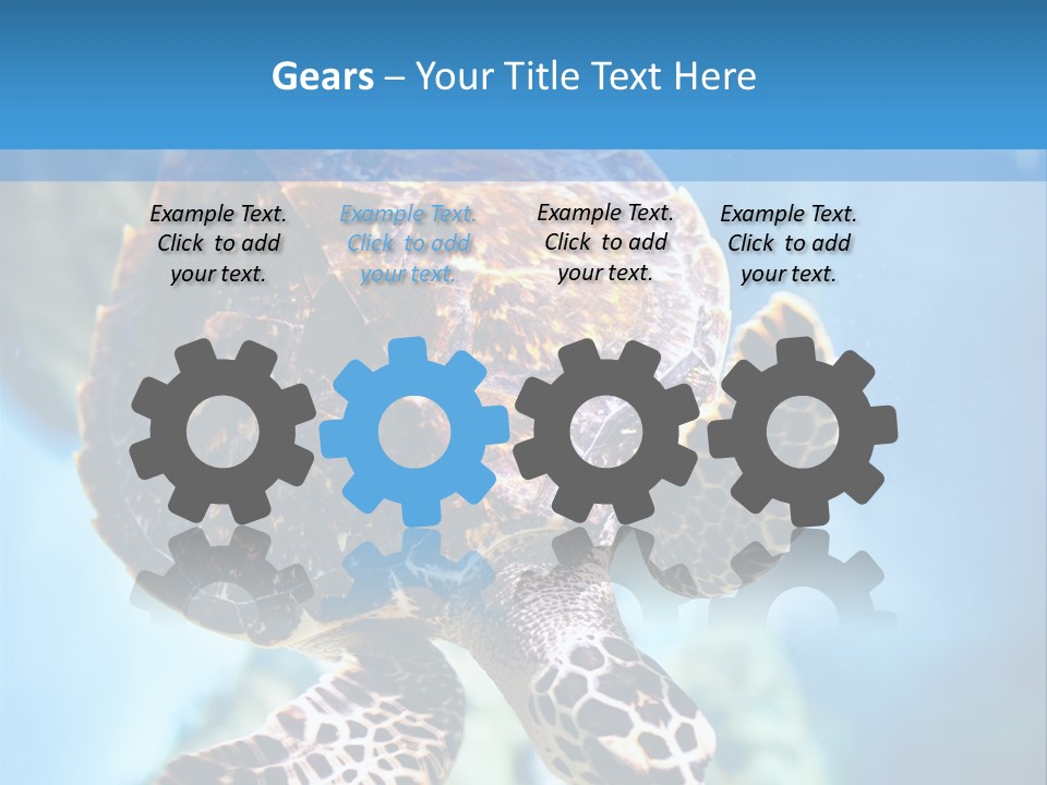 Blue Environment Ecosystem PowerPoint Template