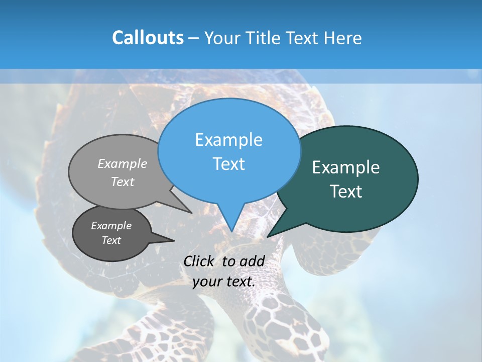 Blue Environment Ecosystem PowerPoint Template