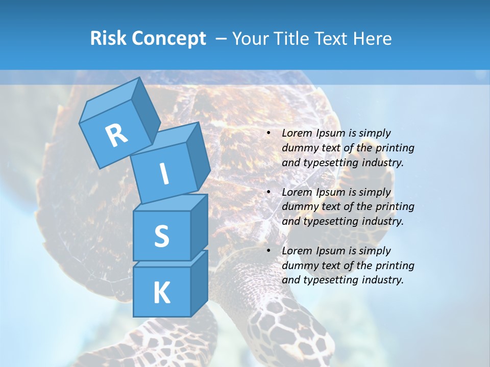 Blue Environment Ecosystem PowerPoint Template