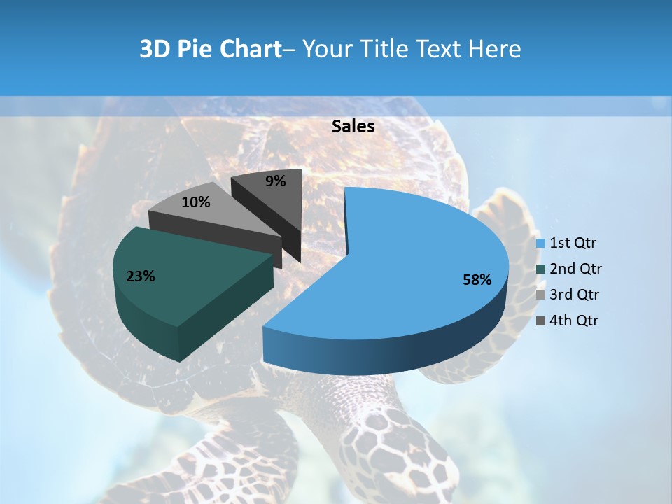 Blue Environment Ecosystem PowerPoint Template