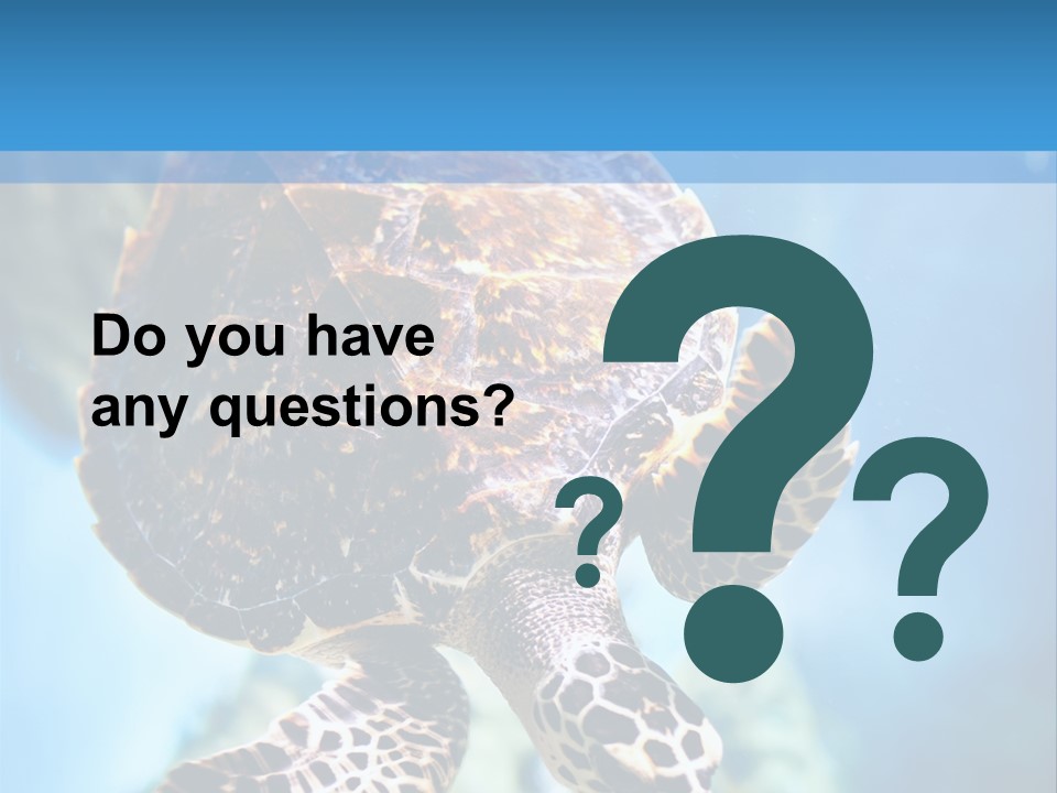 Blue Environment Ecosystem PowerPoint Template