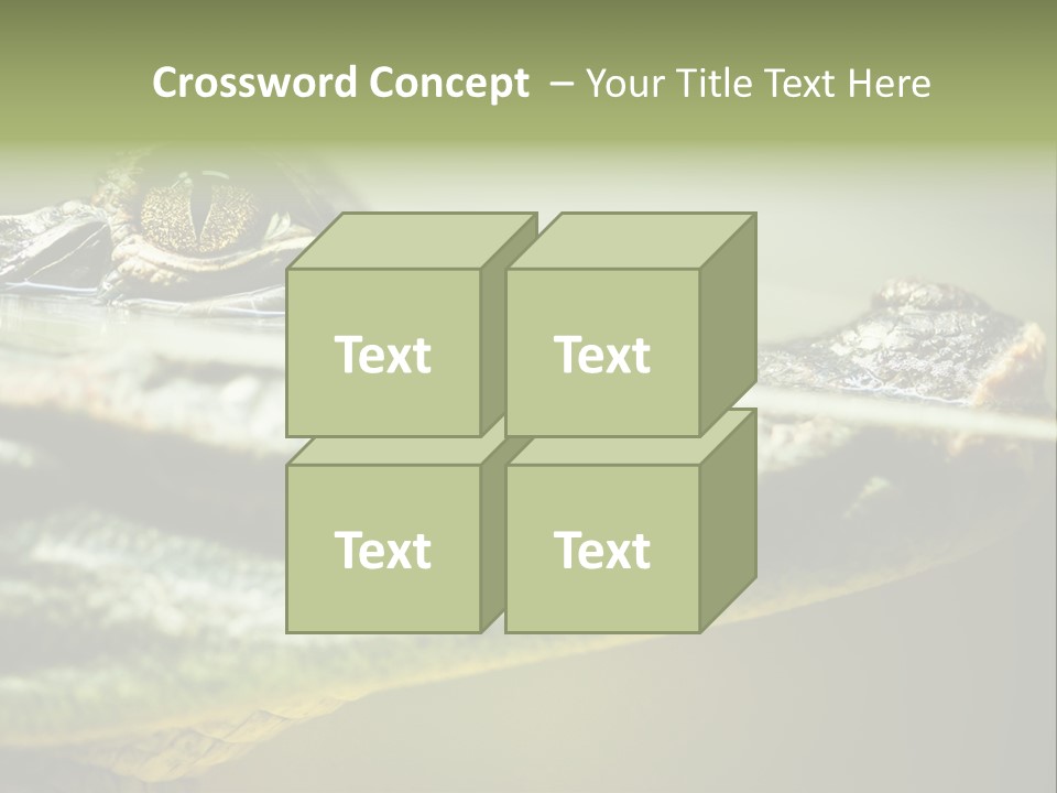 Natural Fear Animal PowerPoint Template