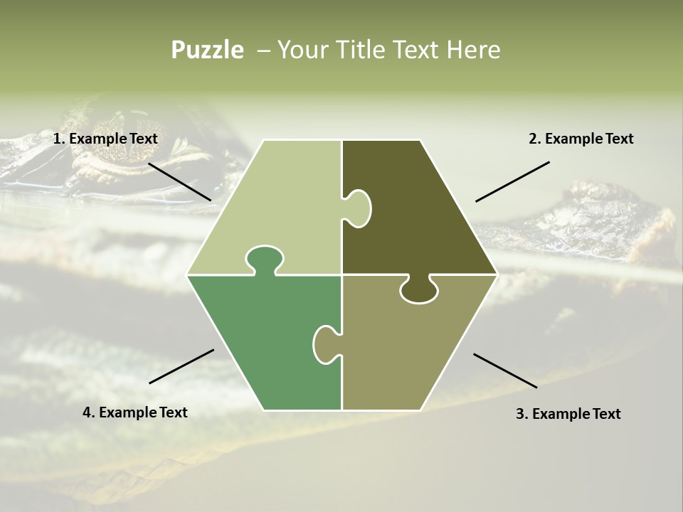 Natural Fear Animal PowerPoint Template