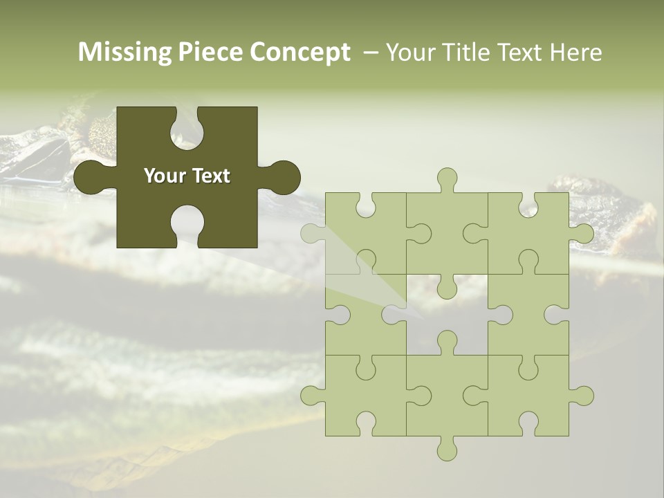 Natural Fear Animal PowerPoint Template