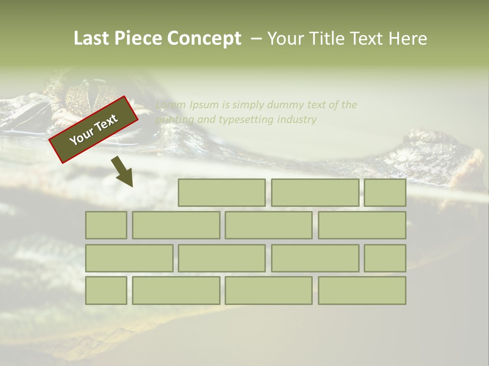 Natural Fear Animal PowerPoint Template