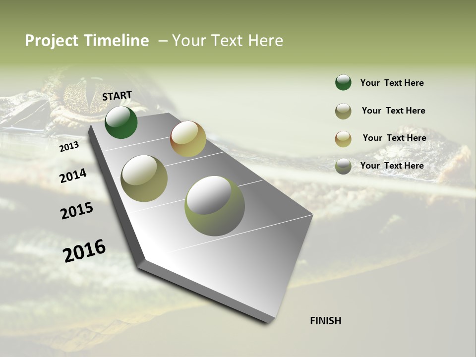 Natural Fear Animal PowerPoint Template