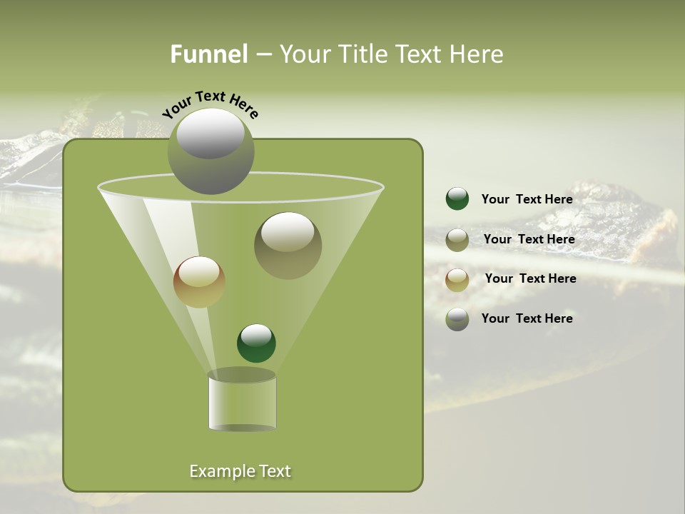 Natural Fear Animal PowerPoint Template