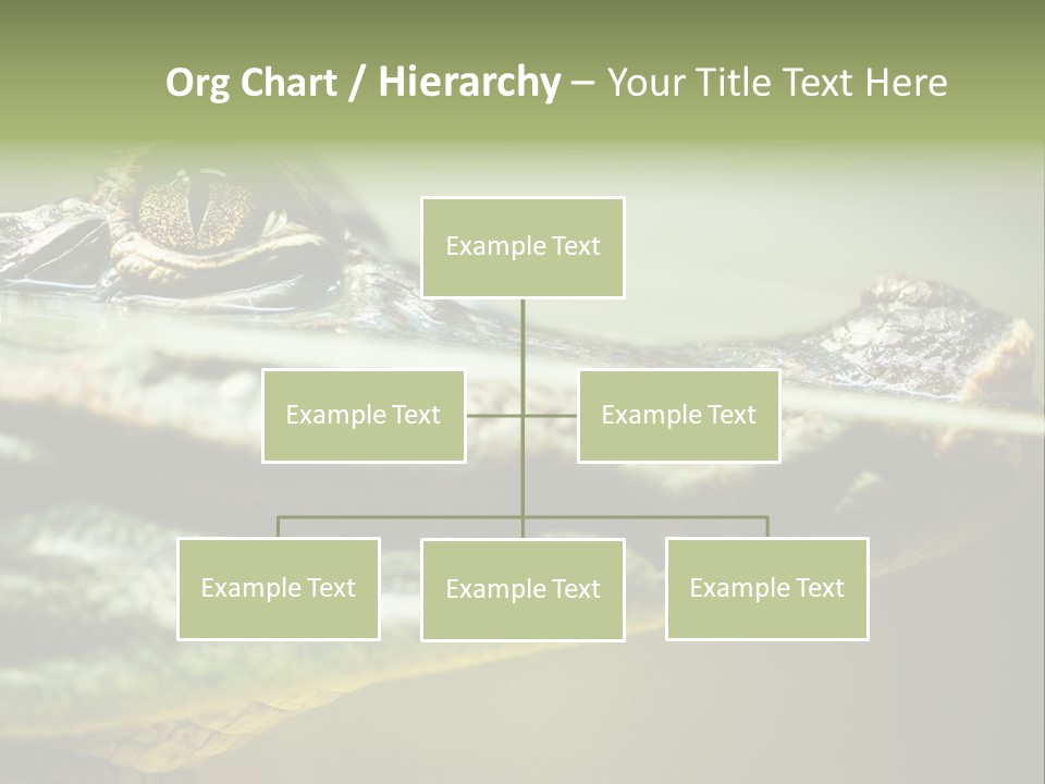 Natural Fear Animal PowerPoint Template