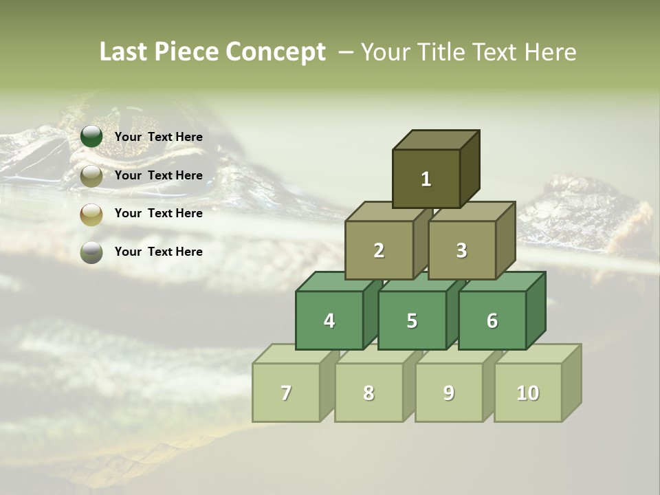 Natural Fear Animal PowerPoint Template