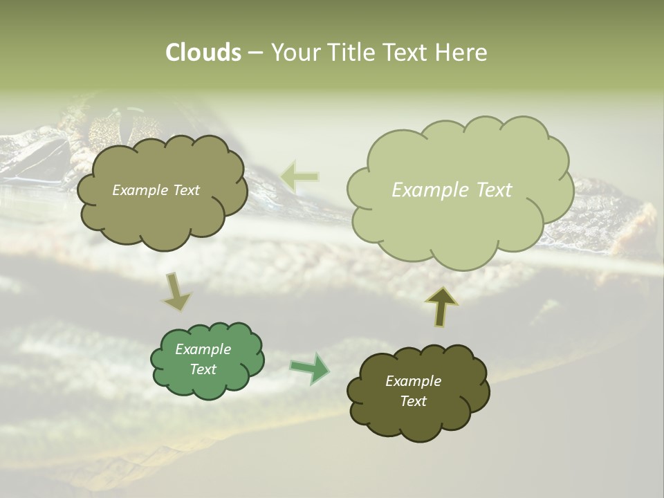 Natural Fear Animal PowerPoint Template
