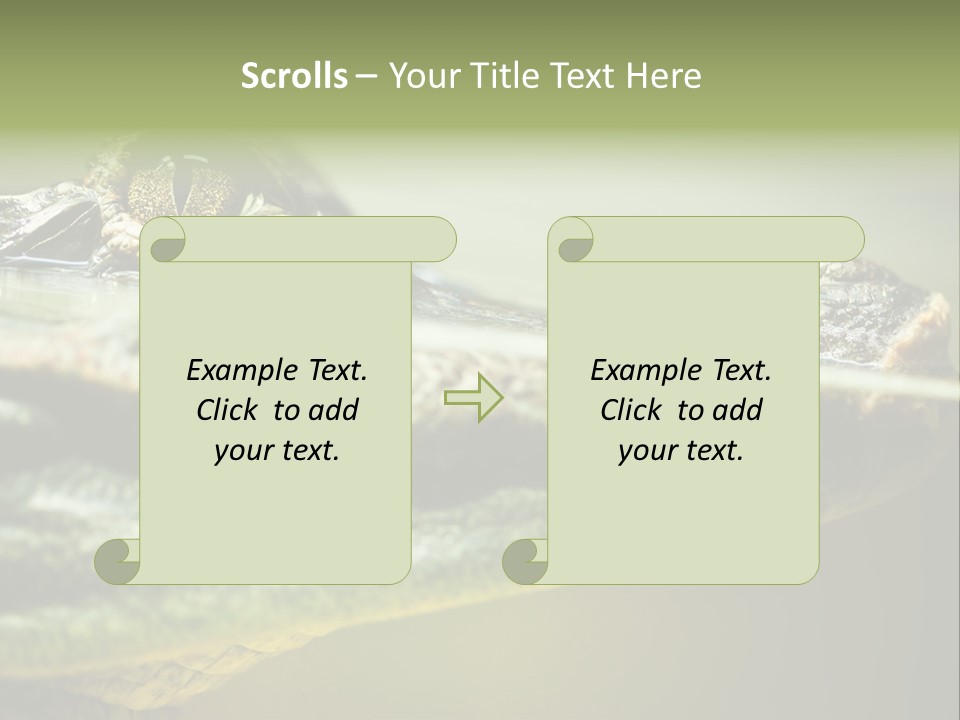 Natural Fear Animal PowerPoint Template