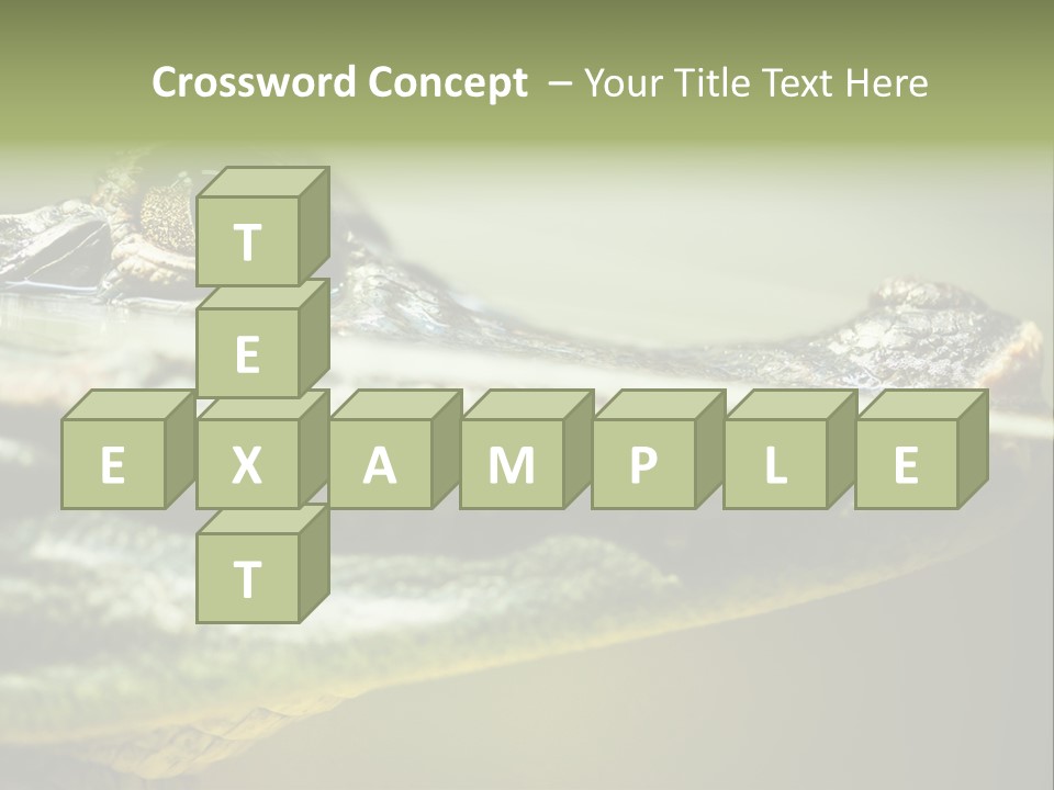 Natural Fear Animal PowerPoint Template