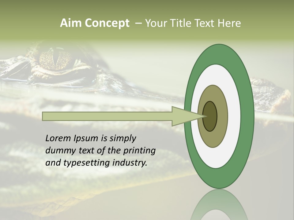 Natural Fear Animal PowerPoint Template