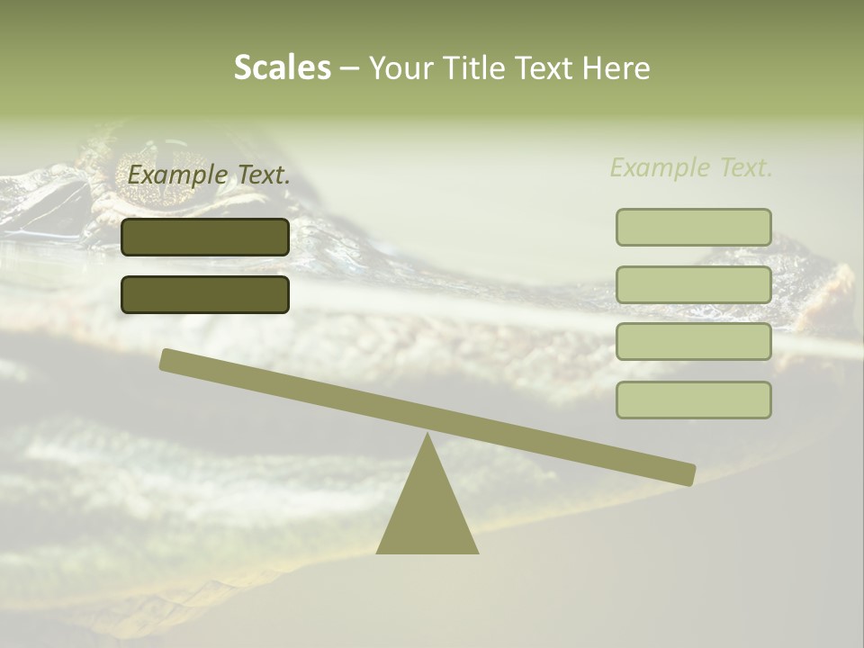 Natural Fear Animal PowerPoint Template